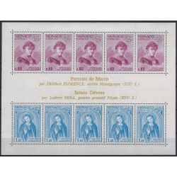 Monaco bloc-feuillet de timbres N°10 Europa neuf**.