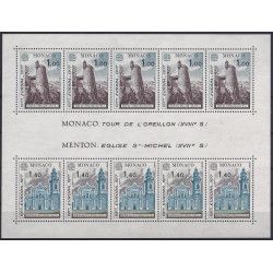 Monaco bloc-feuillet de timbres N°13 Europa neuf**.