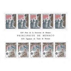 Monaco bloc-feuillet de timbres N°22 Europa neuf**.