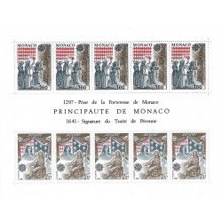 Monaco bloc-feuillet de timbres N°22 Europa neuf**.