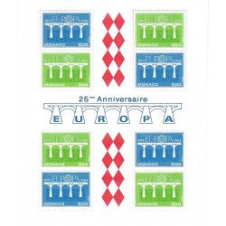 Monaco bloc-feuillet de timbres N°28 Europa neuf**.