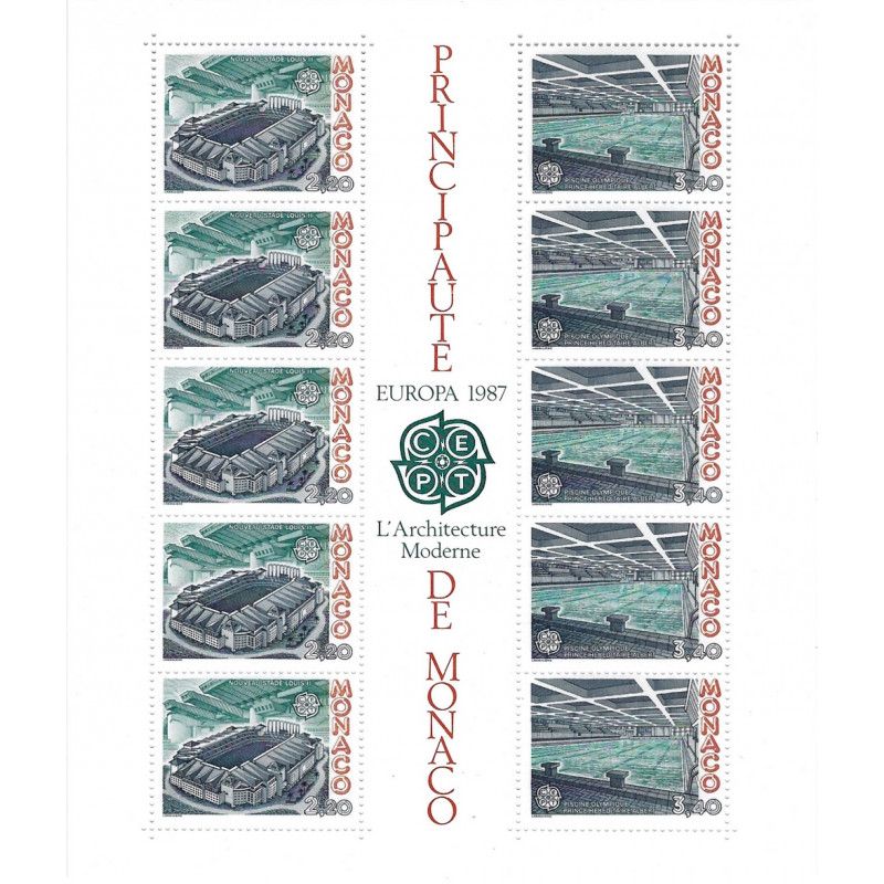 Monaco bloc-feuillet de timbres N°37 Europa neuf**.