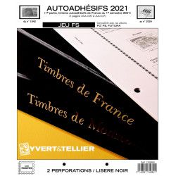 Jeux FS France timbres autoadhésifs 2021 premier semestre.