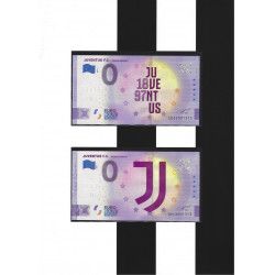 Billets Euro souvenir Juventus F.C. 2021 en coffret.