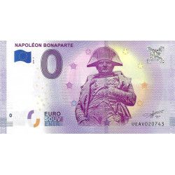 Billet Euro souvenir Napoléon Bonaparte 2018.