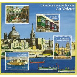 Feuillet de 4 timbres La Valette F5125 neuf**.