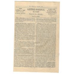 Ballon monté LE FERDIAND FLOCON sur la gazette des absents N°4. R