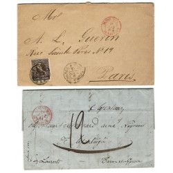 Lot de 4 marques postales Dunkerque TB / SUP.