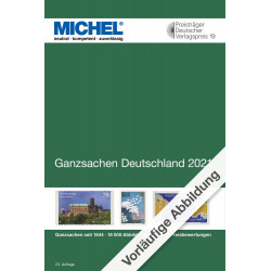 Catalogue Michel Allemagne Entiers postaux 2021-2022.