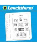 Albums pré imprimés Leuchtturm Luxembourg pour collection de timbres.