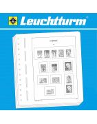Albums pré imprimés Leuchtturm pour collection de timbres.