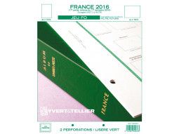 Albums philatéliques FO Yvert et Tellier pour le classement de timbres de France.