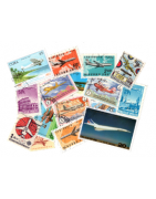 Pochettes de timbres thématique sur l'aviation sélectionnées avec soin pour compléter votre collection.