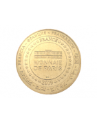 Jetons touristiques - médailles souvenir Monnaie de Paris collection.
