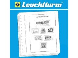 Album pré imprimé Leuchtturm Nouvelle Calédonie pour collection de timbres.