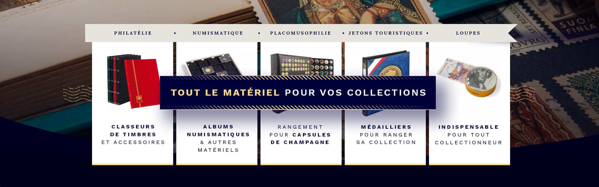 Matériel de qualité pour collectionneurs multimarque