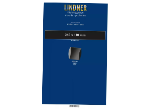 Bandes longues 265 mm pour blocs, feuillets ou carnets de timbres-poste.