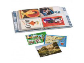 Classeurs pour cartes postales, rangements et enveloppes premier jour.