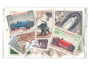 Pochette de timbres par pays tous différents pour votre collection.