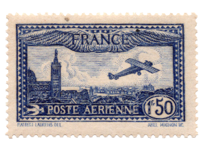 Timbres de France pour poste aérienne pour compléter votre collection.